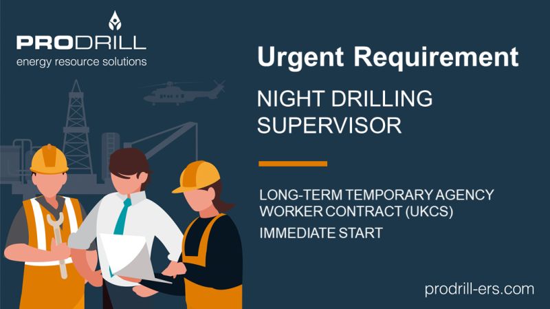 Night Drilling Supervisor Job